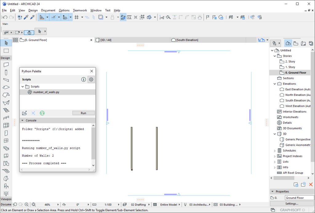 Getting started with Archicad-Python Connection | ARCHICAD API